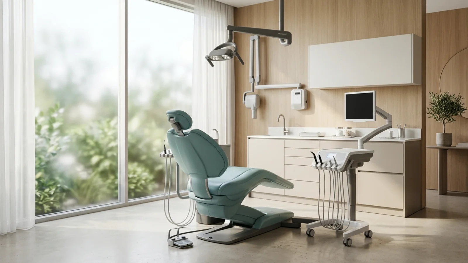 Dental clinic interior