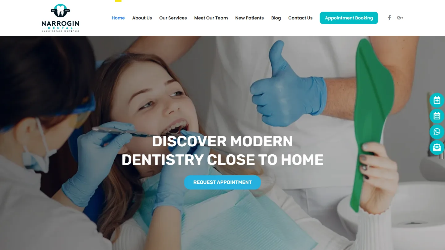 Narrogin Dental website